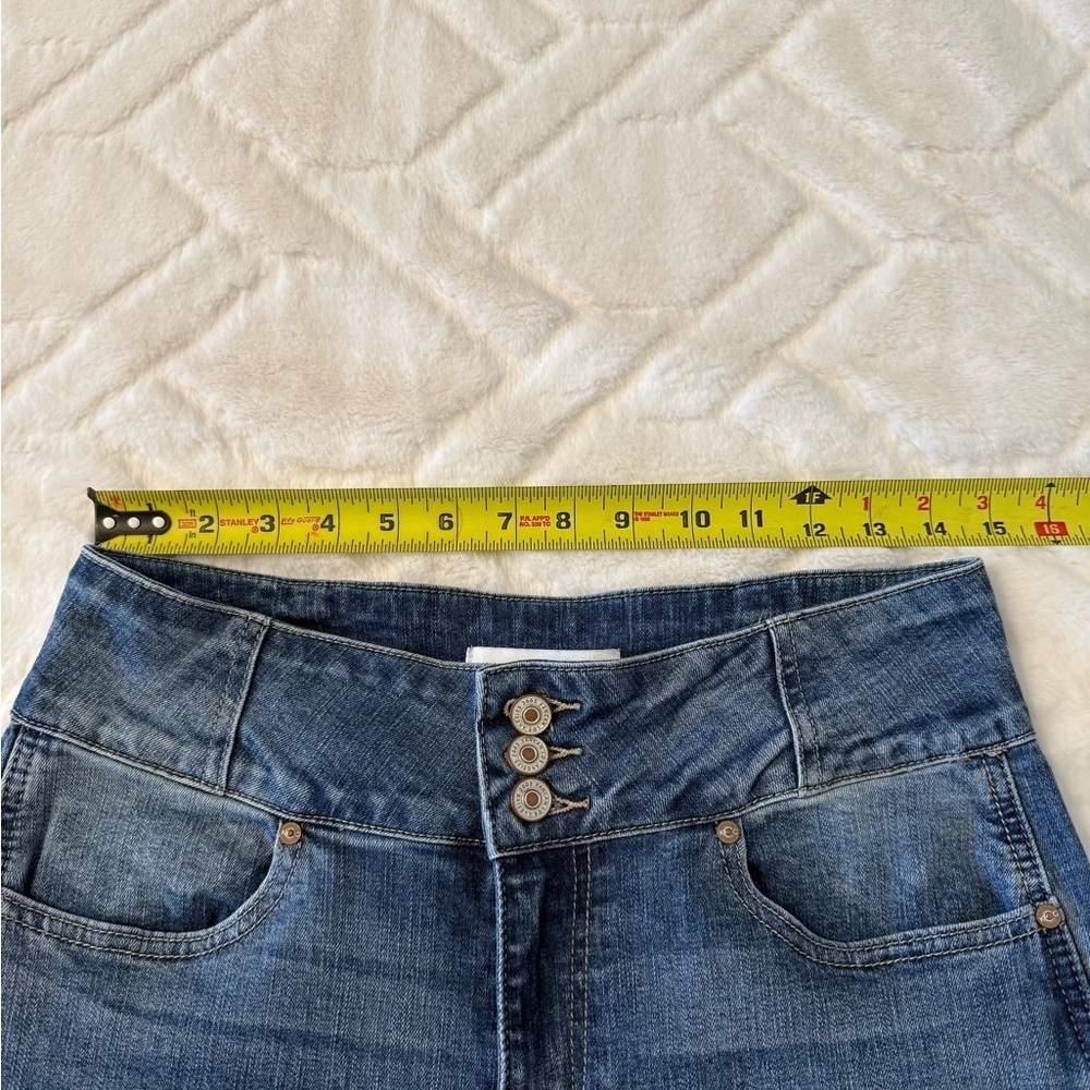 KanCan Flare Distressed Blue Jeans - Picture 9 of 11